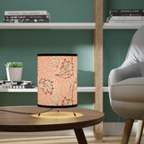 Masters of Art William Morris Cray Tripod Lamp with High - Res Printed Shade V.5 - POPvault