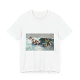 Masters of Art Winslow Homer Undertow Unisex Jersey Short Sleeve T-Shirt - POPvault