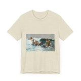 Masters of Art Winslow Homer Undertow Unisex Jersey Short Sleeve T-Shirt - POPvault