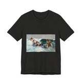 Masters of Art Winslow Homer Undertow Unisex Jersey Short Sleeve T-Shirt - POPvault