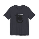 Vintage Tower Records Label Logo Unisex Jersey Short Sleeve T-Shirt - POPvault