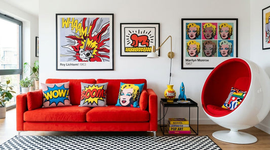 Pop Art Home Decor: A Guide to Bold, Playful Interiors - POPvault