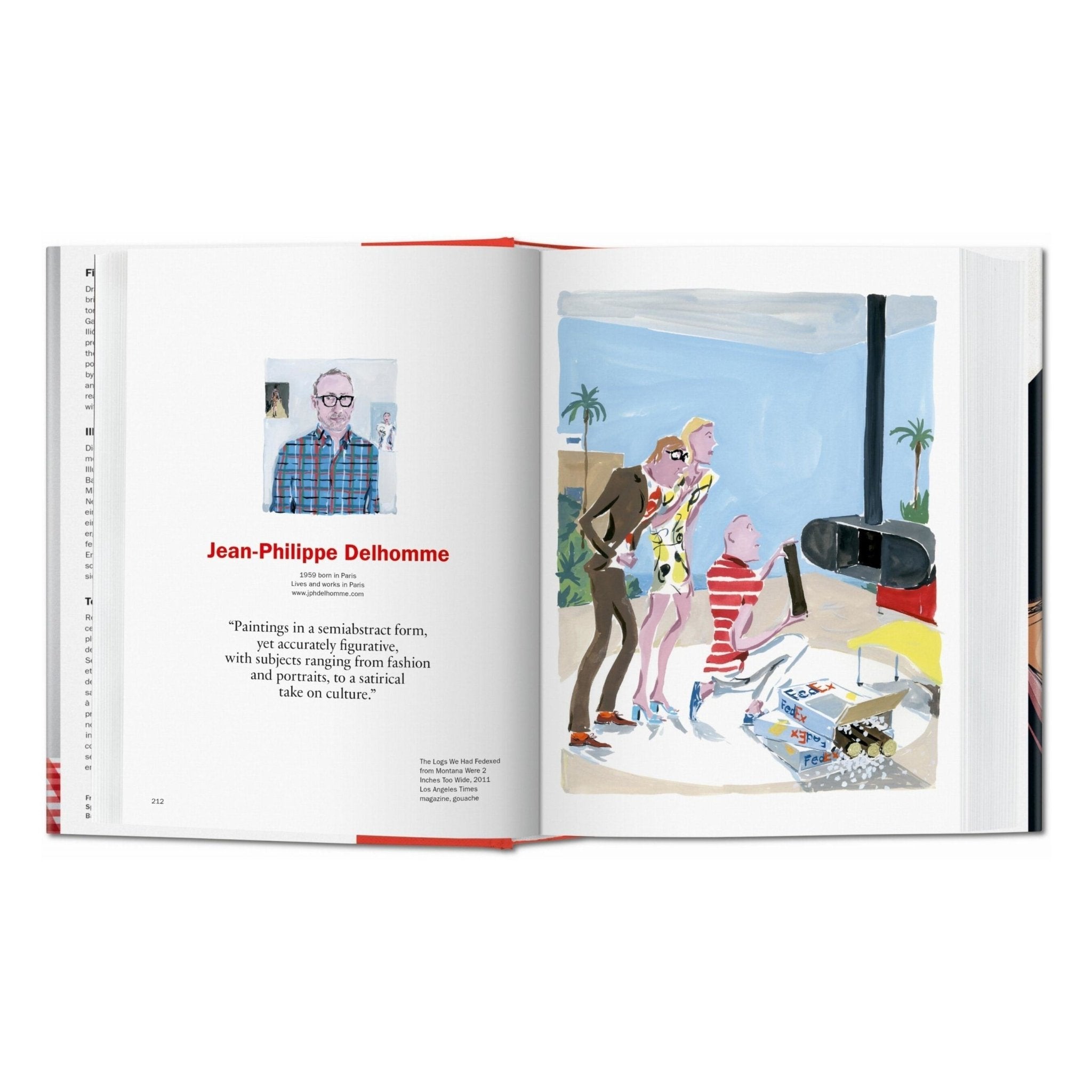 100 Illustrators (German, French, English)-POPvault