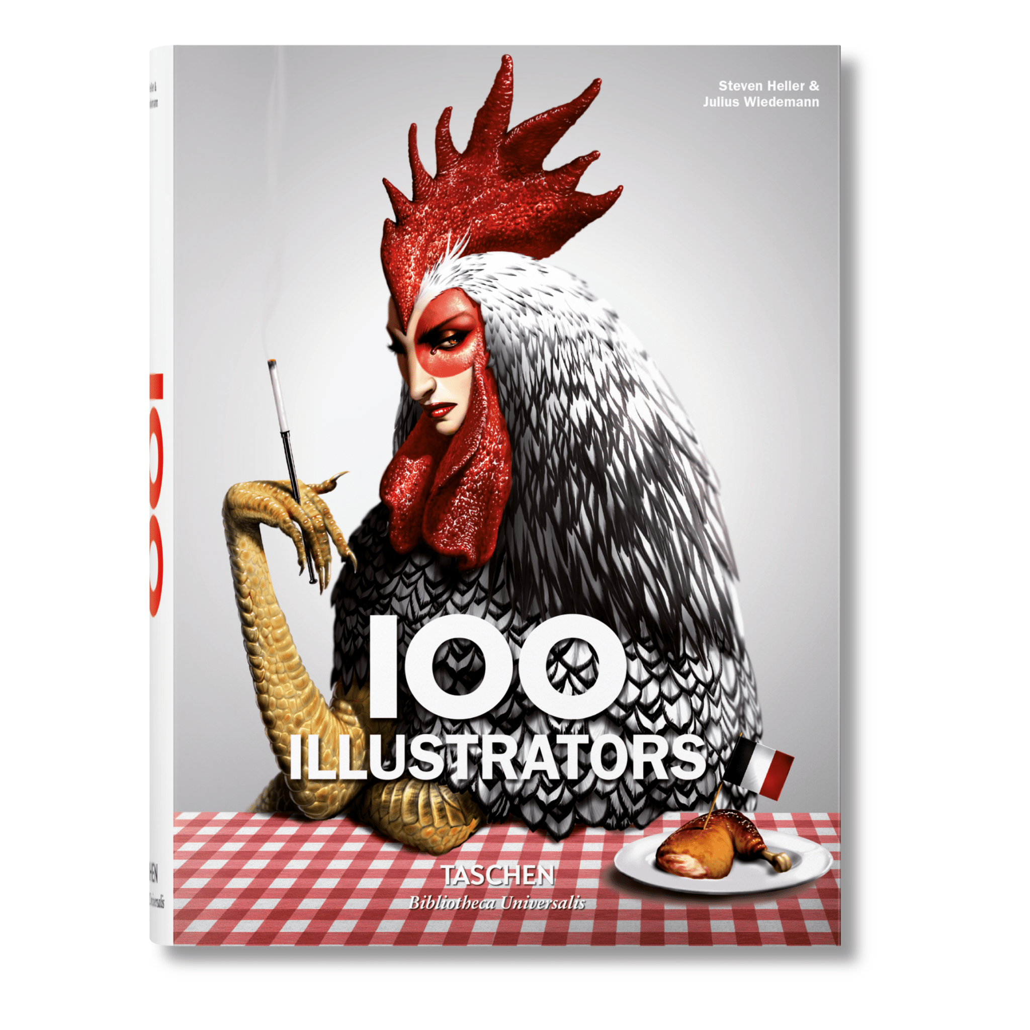 100 Illustrators (German, French, English)-POPvault