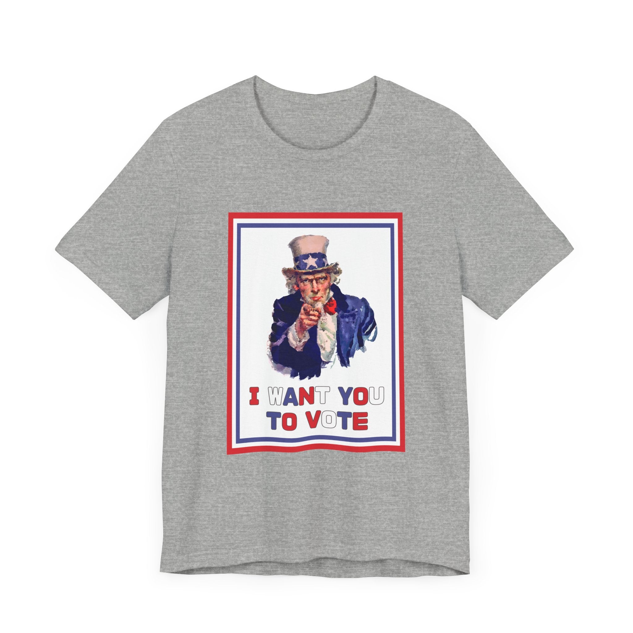 POP Culture Classics Get Out and Vote Unisex Jersey Short Sleeve T-Shirt