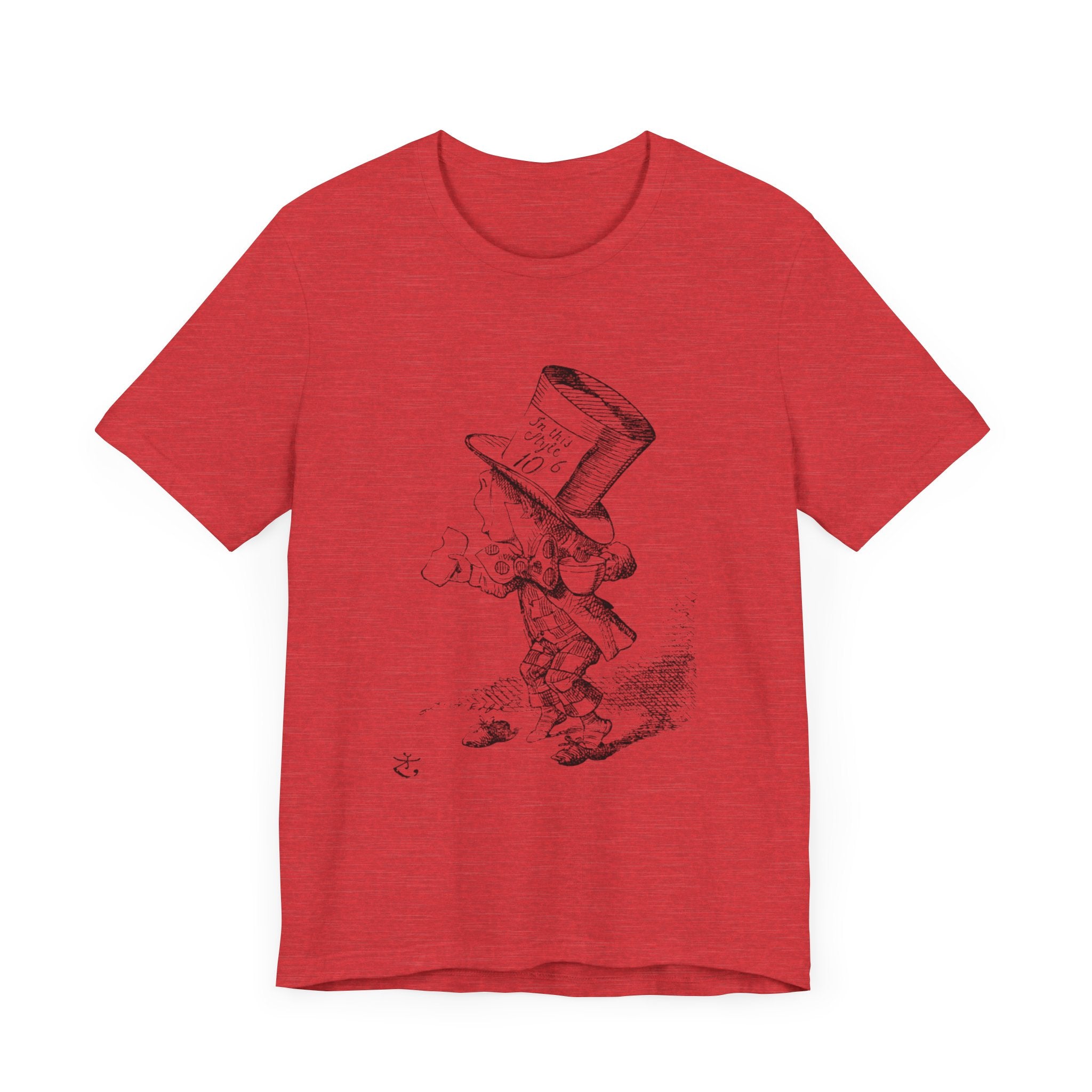 POP Culture Classics Mad Hatter Unisex Jersey Short Sleeve T-Shirt