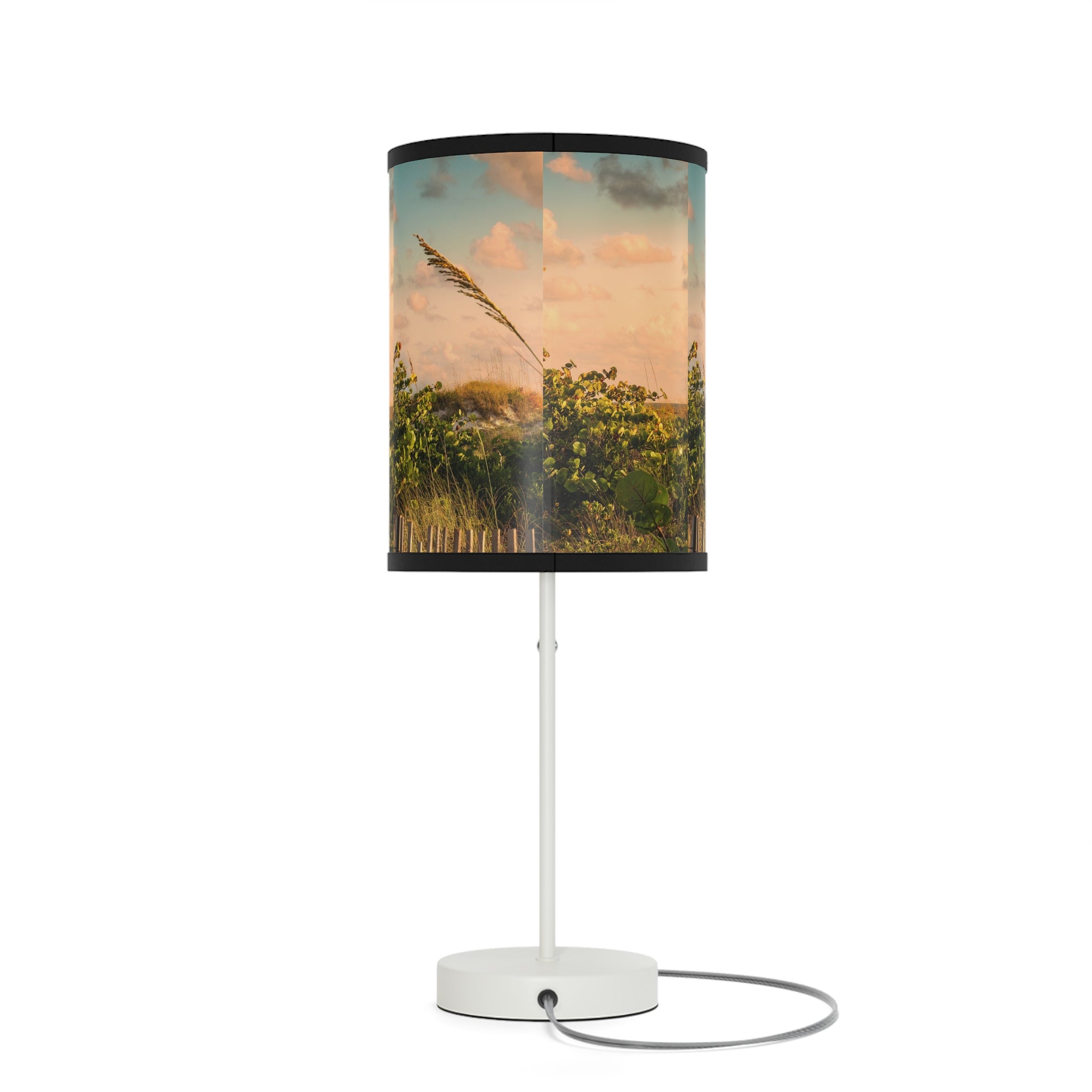 Custom Beach Life Beach Vistas Lifeguard Accent Lamp - POPvault - 28800549075226542980