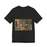 Masters of Art Edgar Degas's The Dance Foyer at the Opera Unisex Jersey Short Sleeve T-Shirt