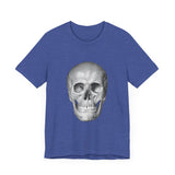 POP Culture Classics Skull B & W Unisex Jersey Short Sleeve T-Shirt
