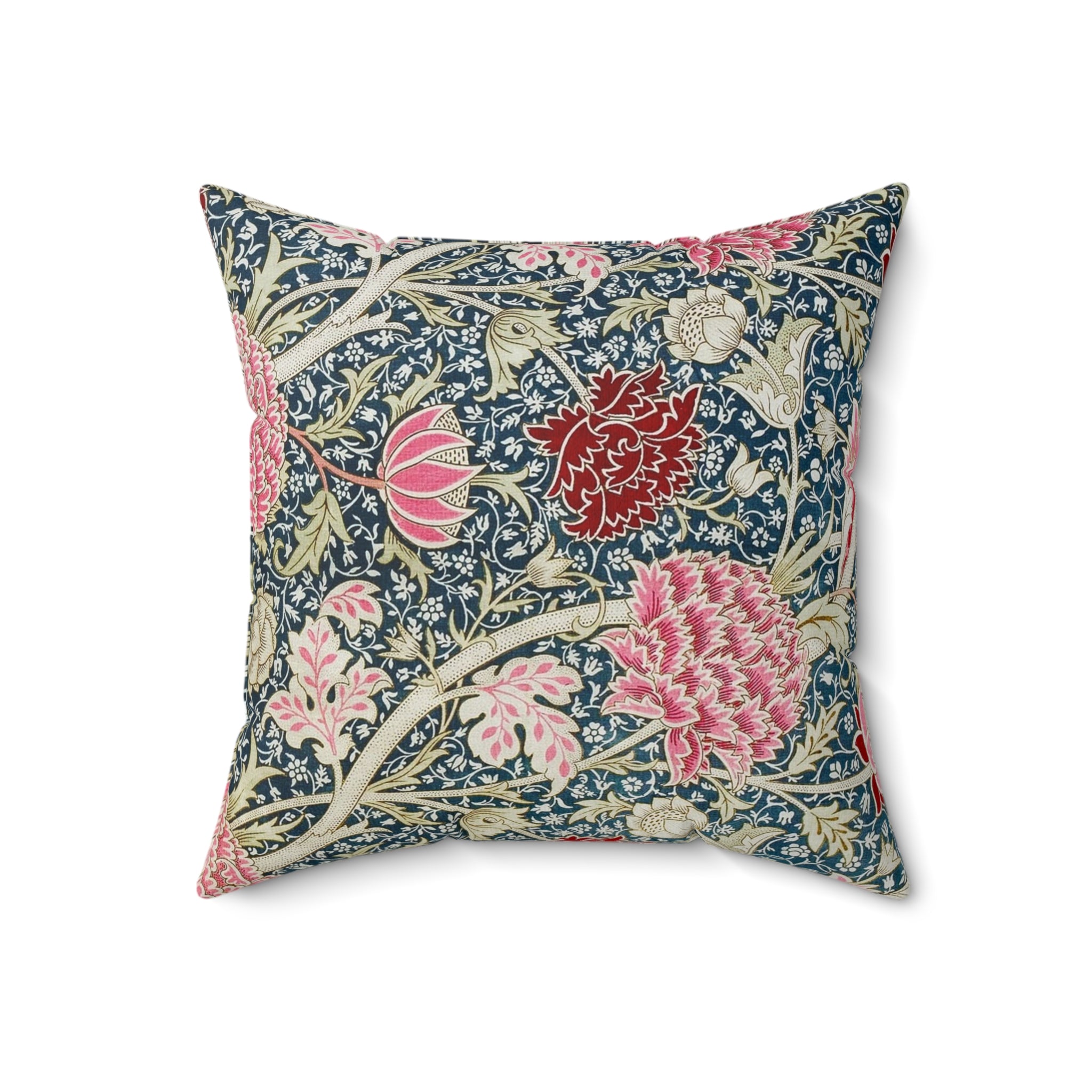 Masters of Art William Morris Cray Square Indoor Accent Pillow V.1