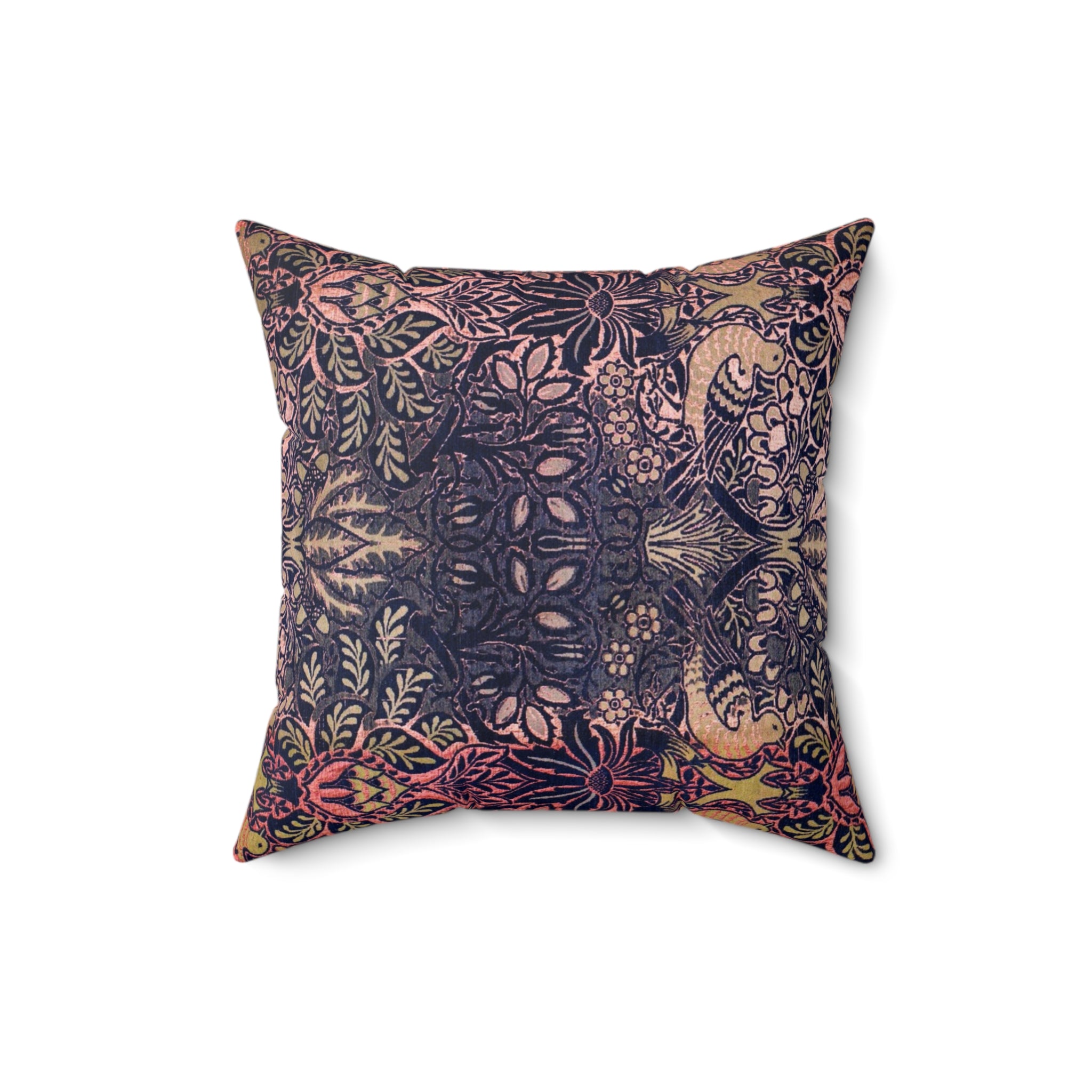 Masters of Art William Morris Cray Square Indoor Accent Pillow V.6