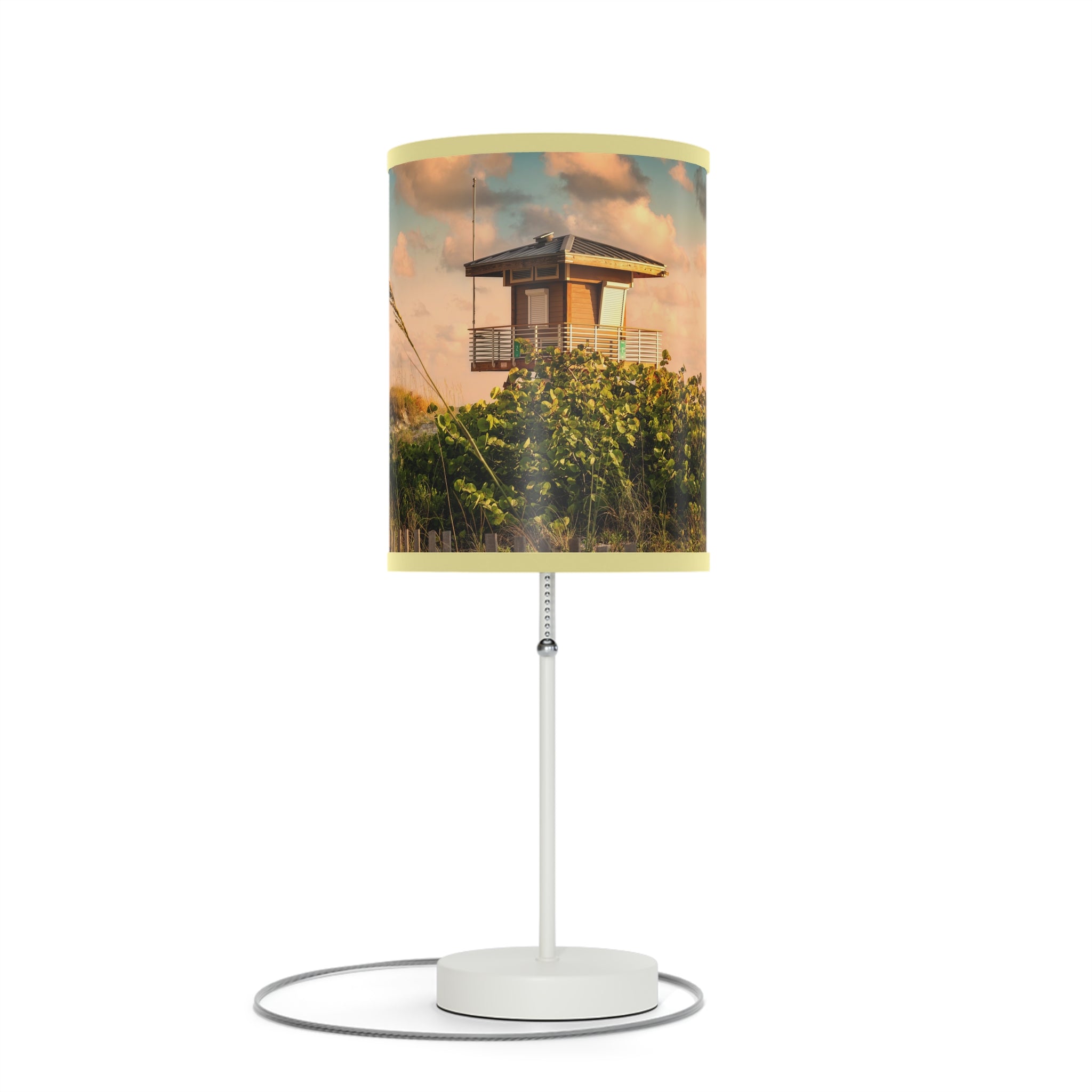 Custom Beach Life Vistas Lifeguard Accent Lamp - POPvault