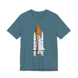 POP Culture Classics Space Shuttle Unisex Jersey Short Sleeve T-Shirt