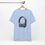POPvault Retro-a-go-go Series Headphones Unisex Jersey Short Sleeve T-Shirt