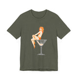 POP Culture Classics Martini Girl Unisex Jersey Short Sleeve T-Shirt