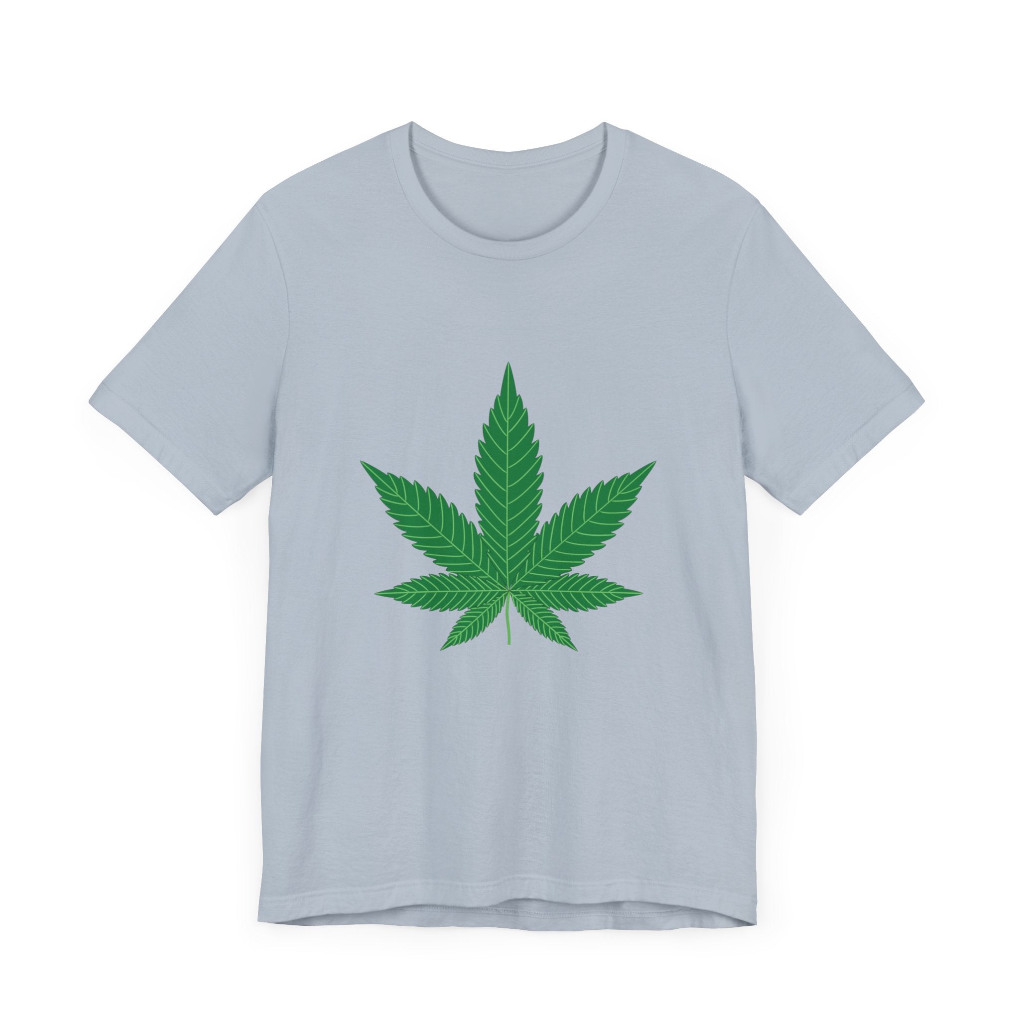 Custom Retro - a - go - go Series Herb Leaf Unisex Jersey Short Sleeve T - Shirt - POPvault