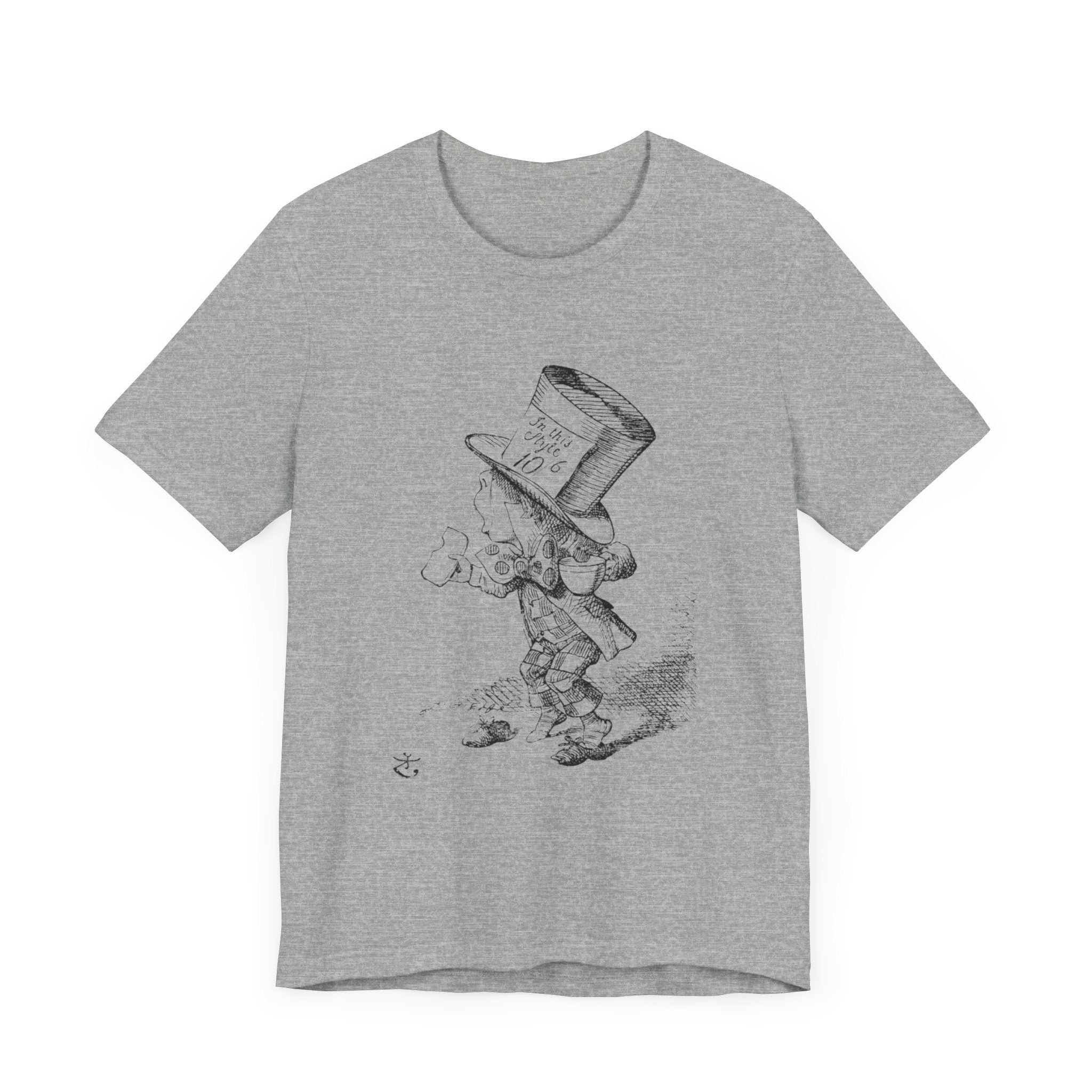 POP Culture Classics Mad Hatter Unisex Jersey Short Sleeve T-Shirt
