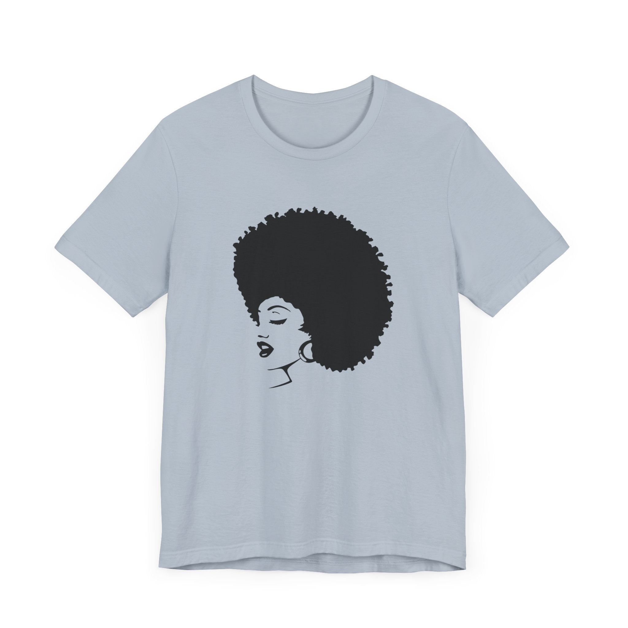 Custom Retro - a - go - go Series 70's Afro Unisex Jersey Short Sleeve T - Shirt - POPvault