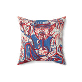 Masters of Art Ernst Ludwig Kirchner Smoking Peasant Square Indoor Accent Pillow