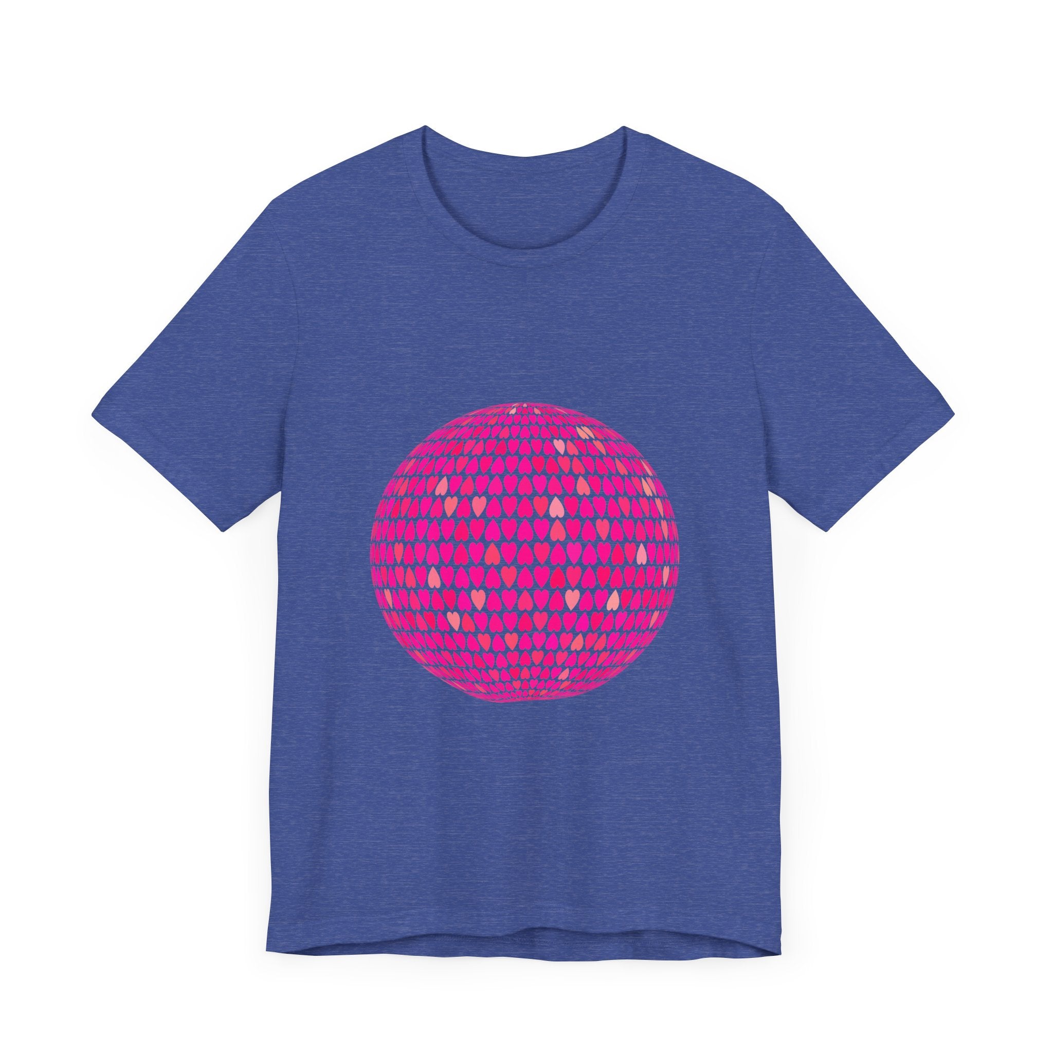 POP Culture Classics Hearts Unisex Jersey Short Sleeve T-Shirt