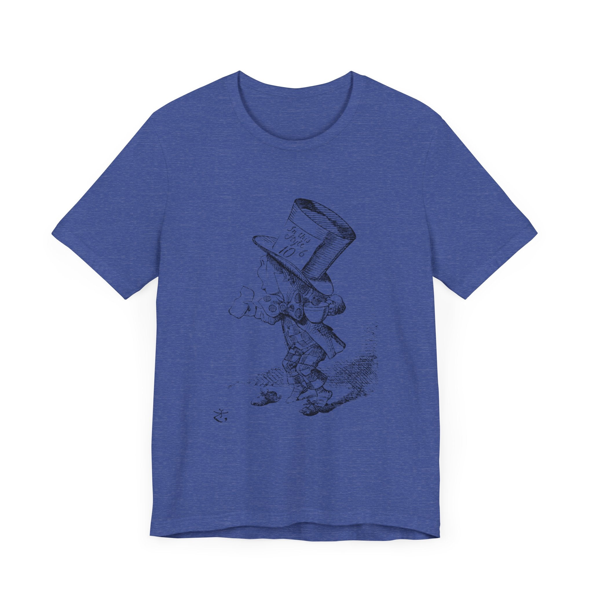 POP Culture Classics Mad Hatter Unisex Jersey Short Sleeve T-Shirt