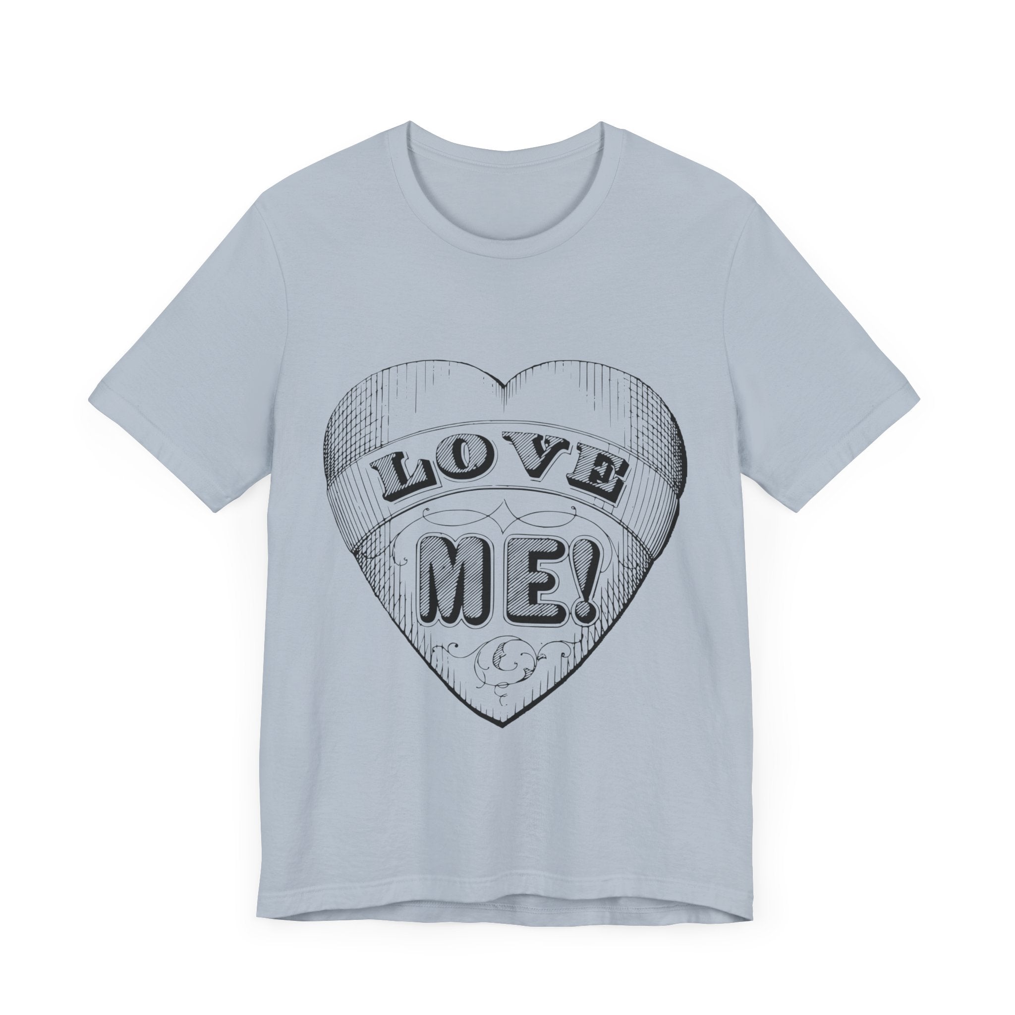 Custom Retro - a - go - go Series Love Me Unisex Jersey Short Sleeve T - Shirt - POPvault