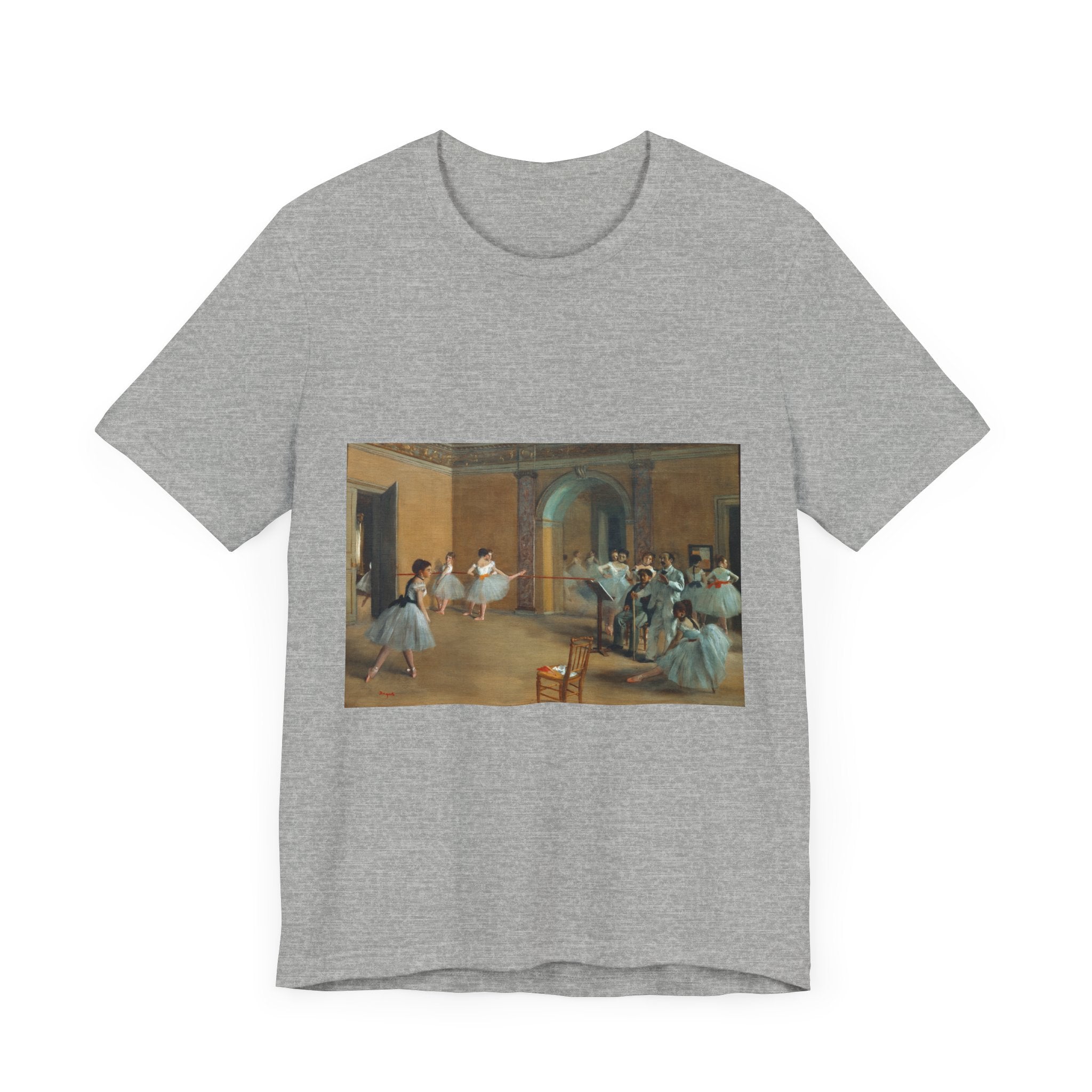 Masters of Art Edgar Degas's The Dance Foyer at the Opera Unisex Jersey Short Sleeve T-Shirt