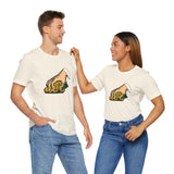 Custom Retro - a - go - go Series Money Grab Unisex Jersey Short Sleeve T - Shirt - POPvault