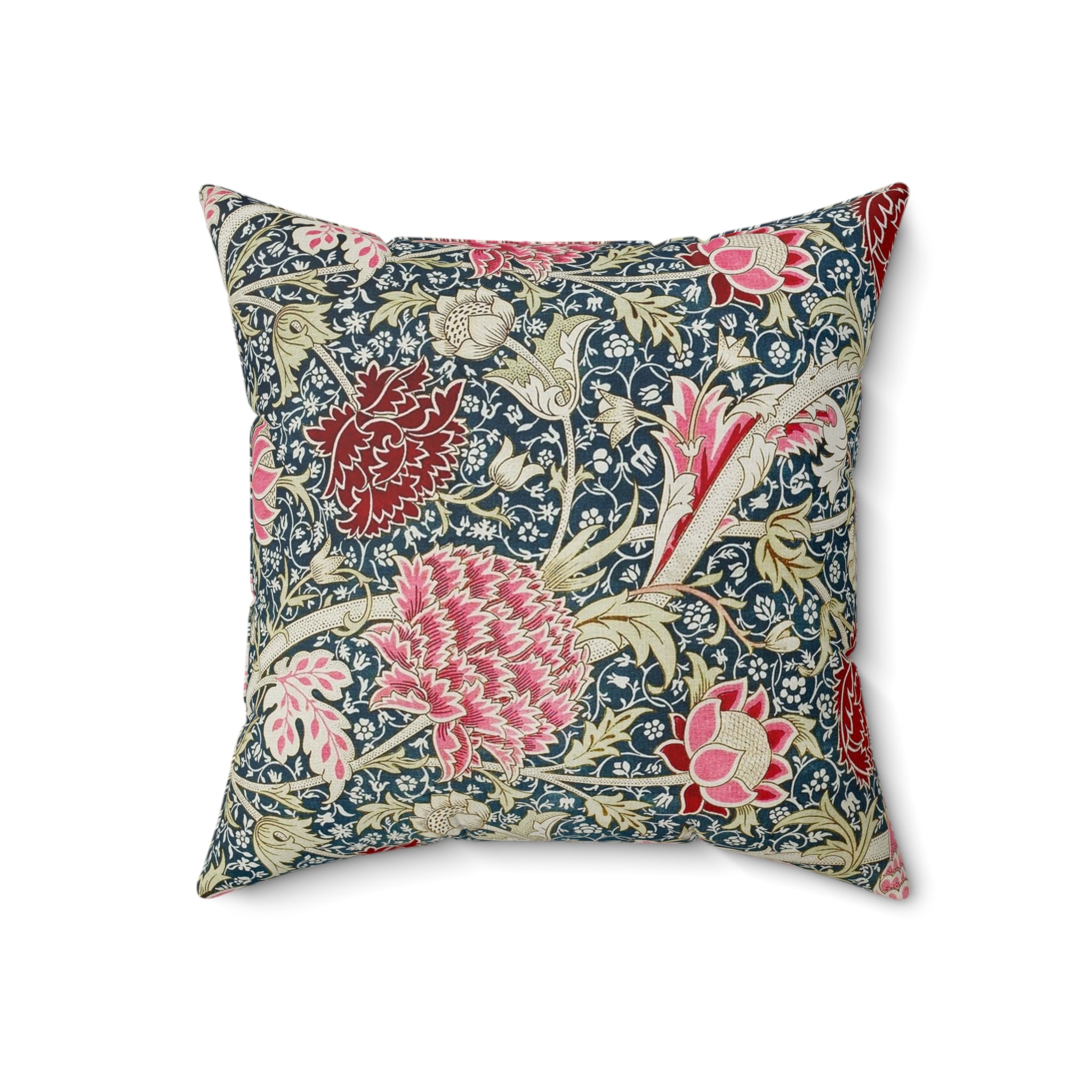 Masters of Art William Morris Cray Square Indoor Accent Pillow V.1