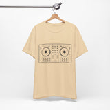 Custom Retro - a - go - go Series DJ Turntables Unisex Jersey Short Sleeve T - Shirt - POPvault