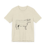 POP Culture Classics Cow Parts Unisex Jersey Short Sleeve T-Shirt