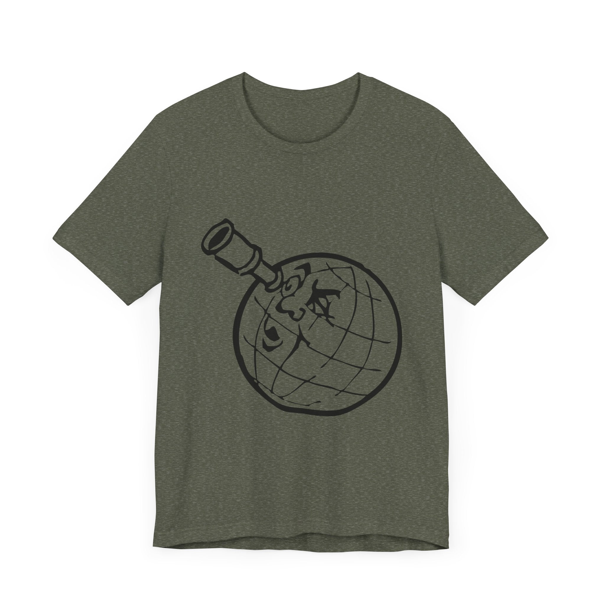 POP Culture Classics World View Unisex Jersey Short Sleeve T-Shirt