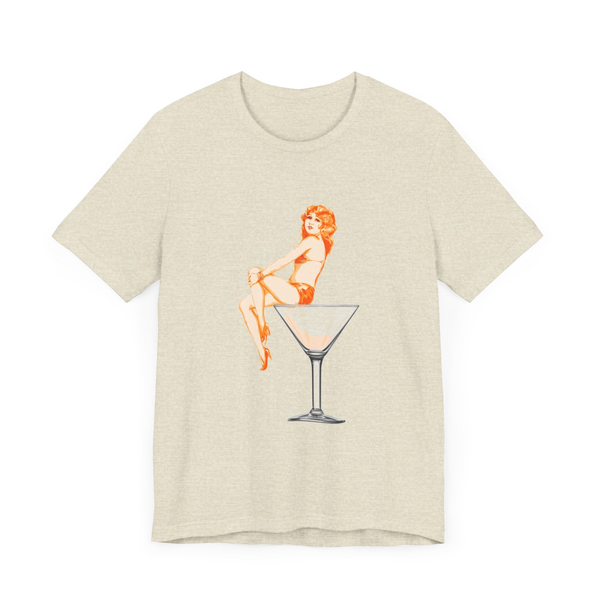 POP Culture Classics Martini Girl Unisex Jersey Short Sleeve T-Shirt