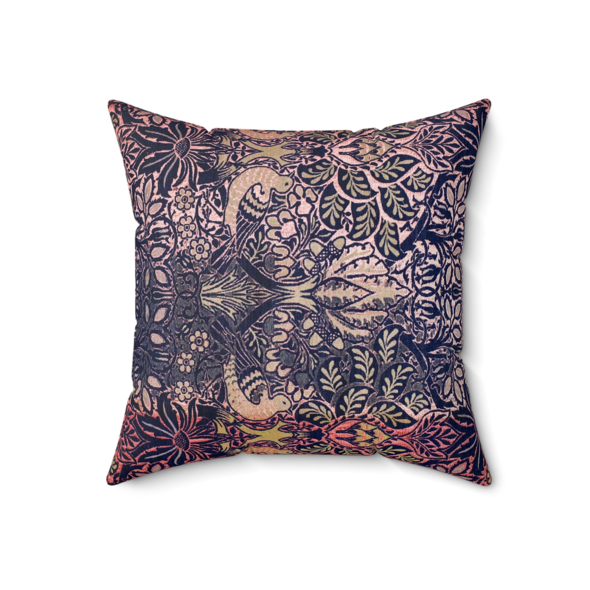 Masters of Art William Morris Cray Square Indoor Accent Pillow V.6