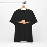 POPvault Retro-a-go-go Series Drum Sticks Unisex Jersey Short Sleeve T-Shirt