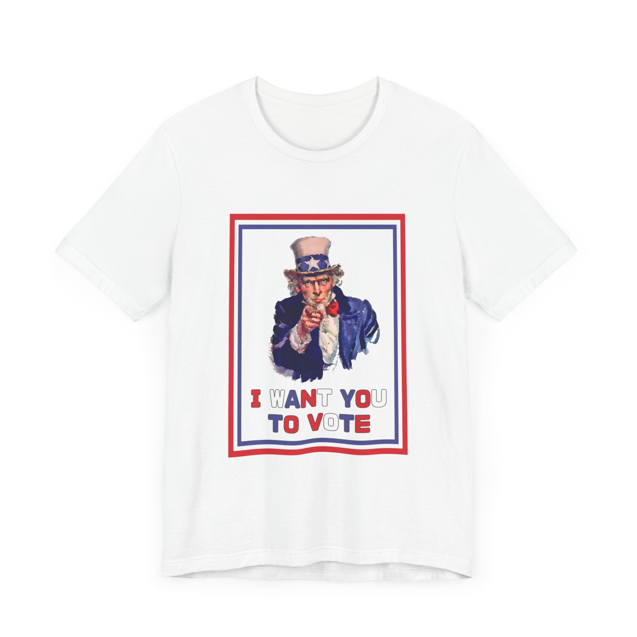 POP Culture Classics Get Out and Vote Unisex Jersey Short Sleeve T-Shirt
