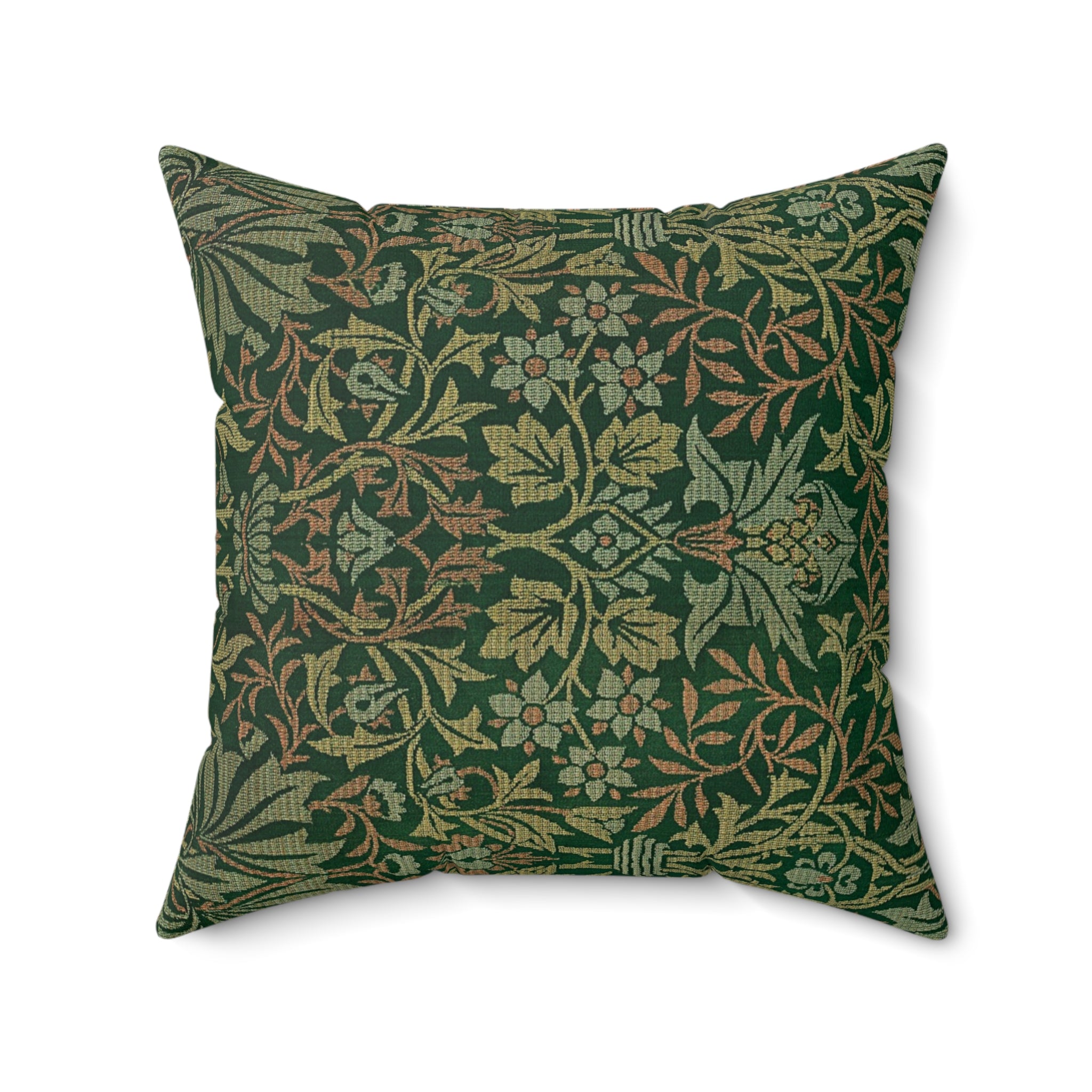 Masters of Art William Morris Cray Square Indoor Accent Pillow V.2