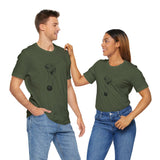 Custom Retro-a-go-go Series Bowling Babe Unisex Jersey Short Sleeve T-Shirt