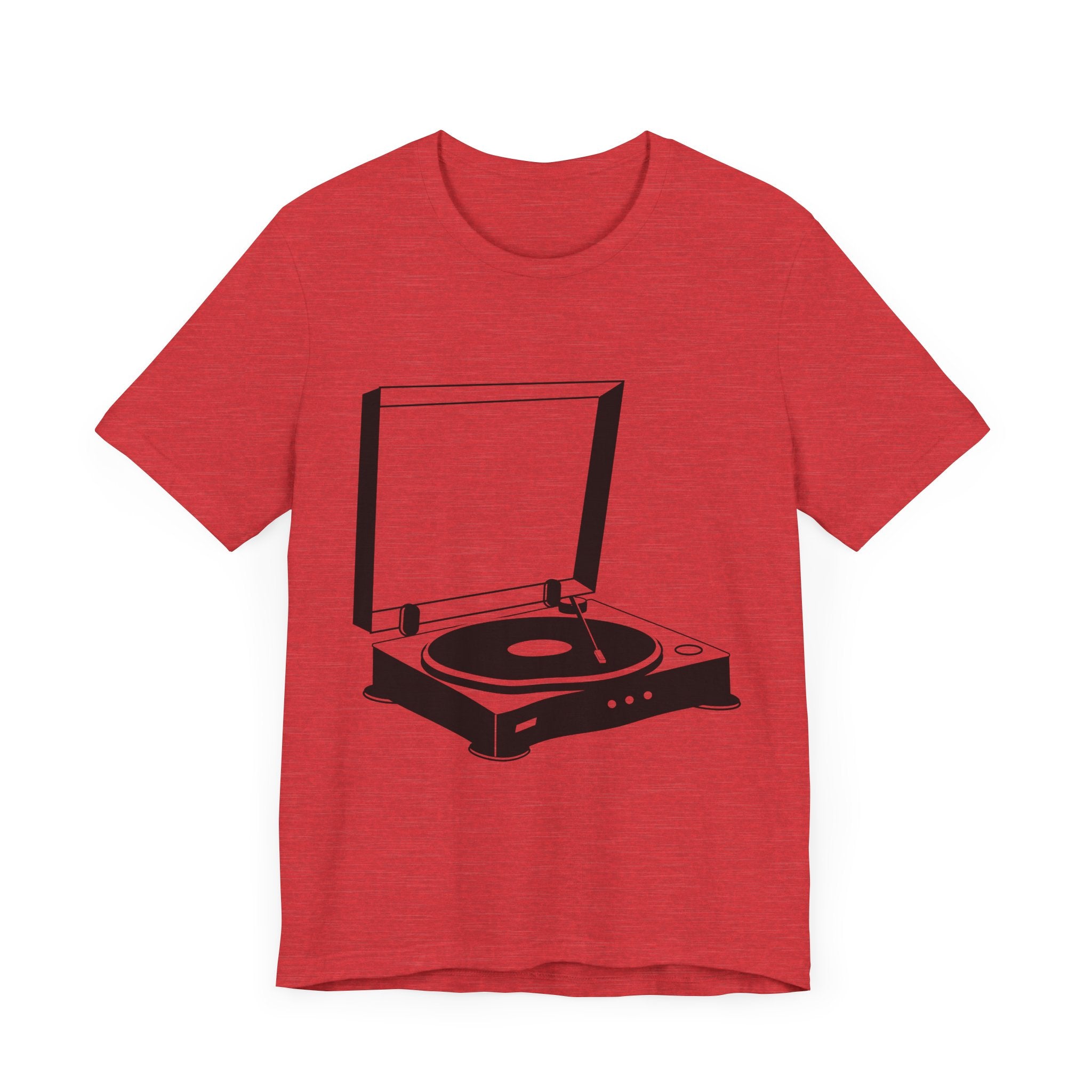 POP Culture Classics Turntable 2 Unisex Jersey Short Sleeve T-Shirt