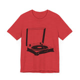 POP Culture Classics Turntable 2 Unisex Jersey Short Sleeve T-Shirt