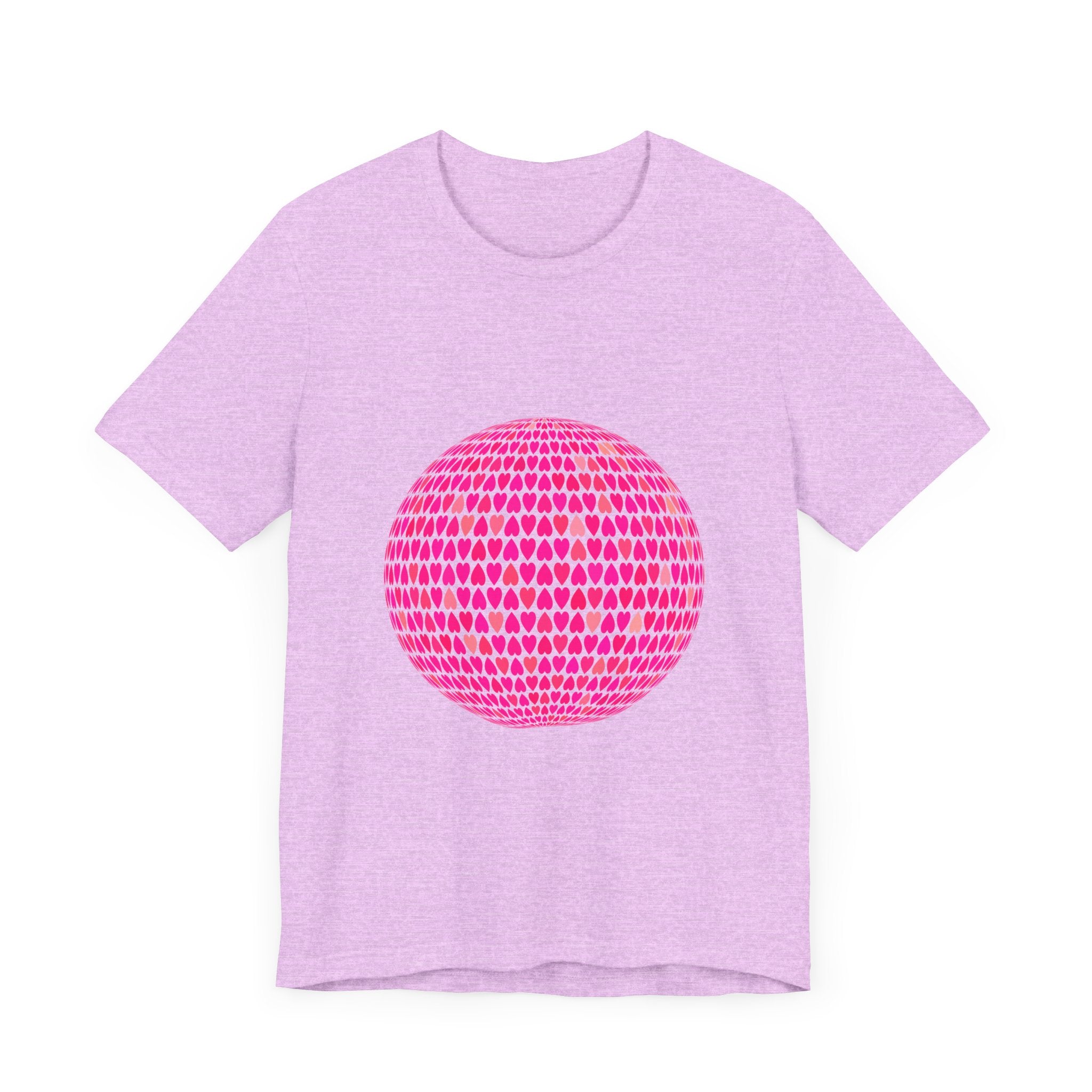 POP Culture Classics Hearts Unisex Jersey Short Sleeve T-Shirt