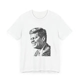 POP Culture Classics Kennedy Unisex Jersey Short Sleeve T-Shirt