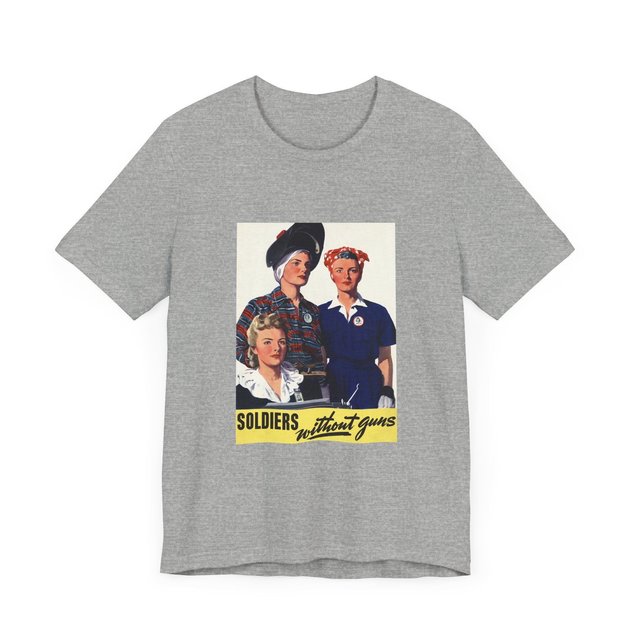 POP Culture Classics Soldiers Without Guns Unisex Jersey Short Sleeve T-Shirt