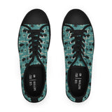 Mid-Century Retro Coolest Kitty Cats Low Top Women's Casual Canvas Sneakers