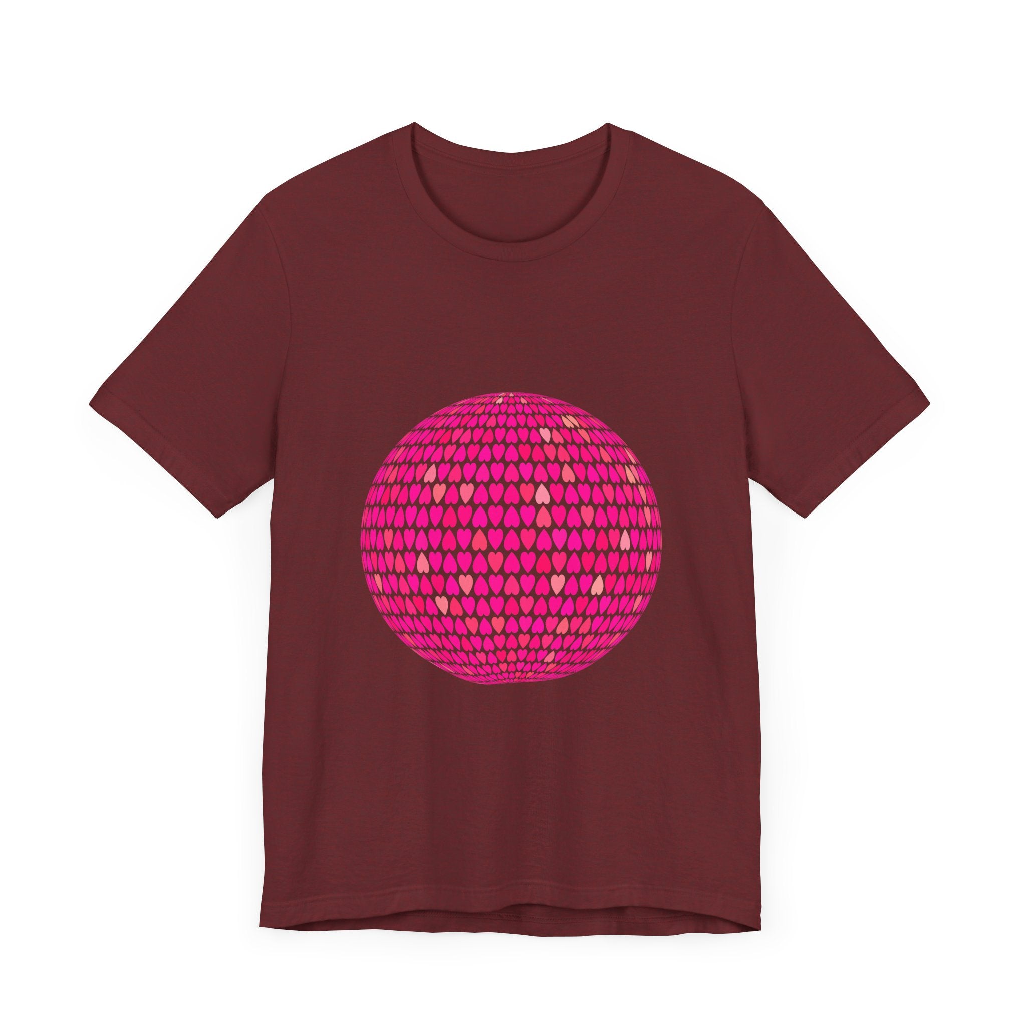 POP Culture Classics Hearts Unisex Jersey Short Sleeve T-Shirt
