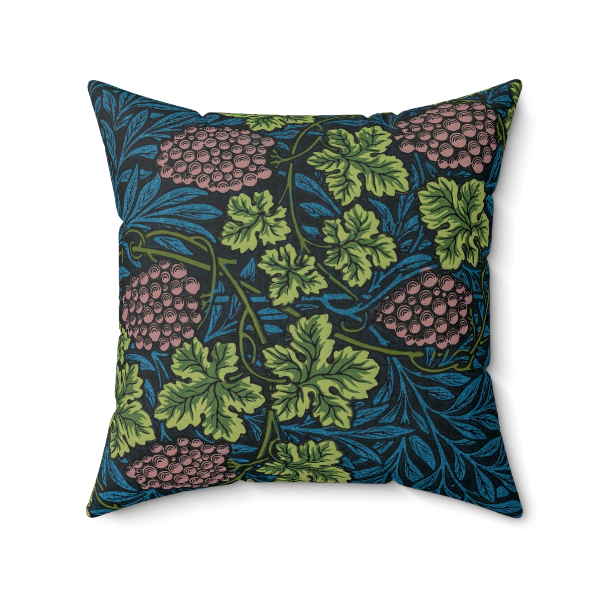 Masters of Art William Morris Cray Square Indoor Accent Pillow V.9