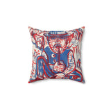 Masters of Art Ernst Ludwig Kirchner Smoking Peasant Square Indoor Accent Pillow