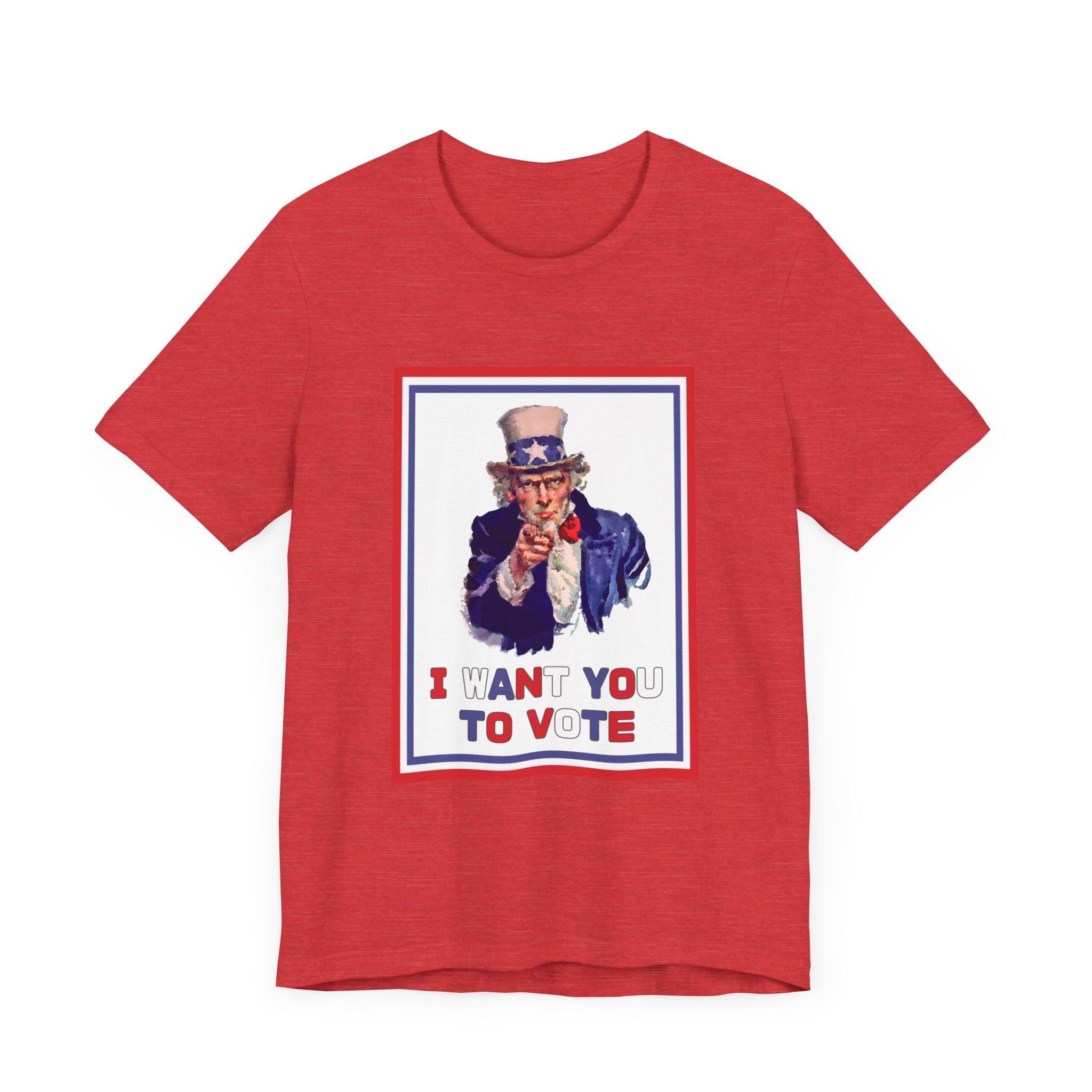 POP Culture Classics Get Out and Vote Unisex Jersey Short Sleeve T-Shirt
