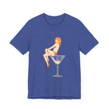 POP Culture Classics Martini Girl Unisex Jersey Short Sleeve T-Shirt
