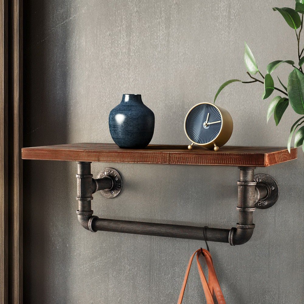 19th Century Industrial Pipe Shelves - POPvault